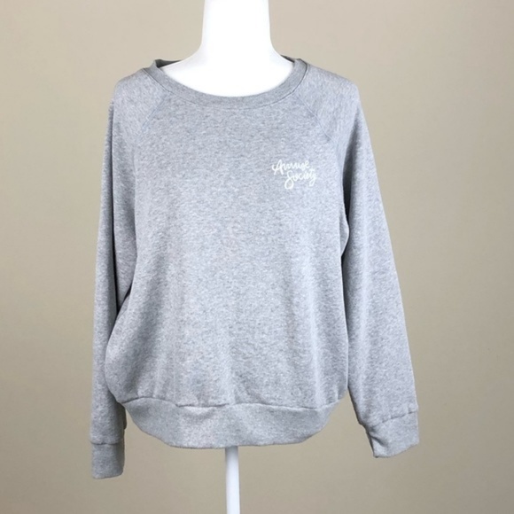 AMUSE SOCIETY | Gray Pullover Sweater Medium - Picture 2 of 8